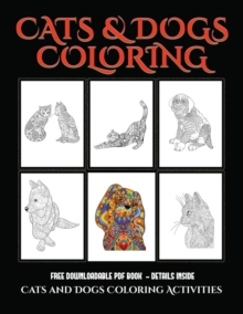 Image for Cats and Dogs Coloring Activities