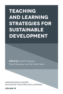 Image for Teaching and learning strategies for sustainable development