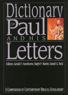 Image for Dictionary of Paul and his letters.