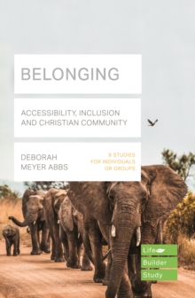 Image for Belonging: accessibility, inclusion and Christian community