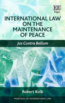 Image for International Law on the Maintenance of Peace