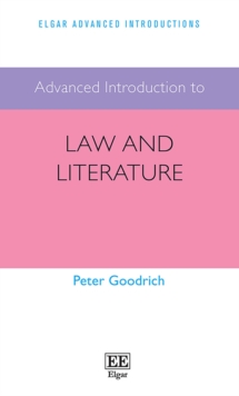 Image for Advanced Introduction to Law and Literature