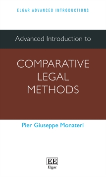 Image for Advanced Introduction to Comparative Legal Methods