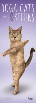 Image for Yoga Cats & Kittens 2021 Slimline Btuk Calendar