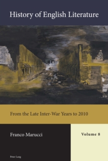 Image for History of English Literature, Volume 8 - Print : From the Late Inter-War Years to 2010