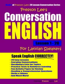 Image for Preston Lee's Conversation English For Latvian Speakers Lesson 1 - 20