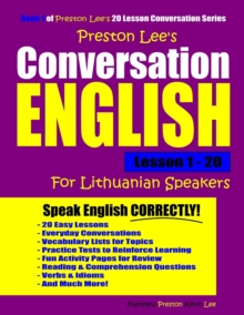 Image for Preston Lee's Conversation English For Lithuanian Speakers Lesson 1 - 20