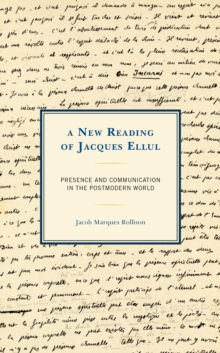 Image for A New Reading of Jacques Ellul