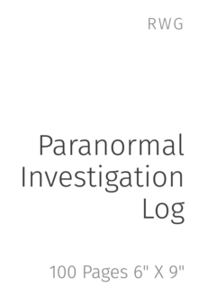 Image for Paranormal Investigation Log