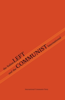 Image for The Italian Left & The Communist International