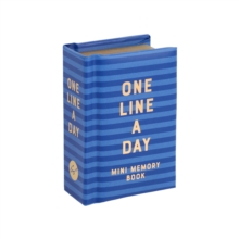Navy Stripes Mini One Line a Day