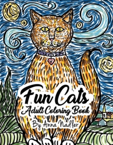 Image for Fun Cats Adult Coloring Book