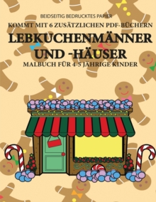 Image for Malbuch fur 4-5 jahrige Kinder (Lebkuchenmanner und -hauser)