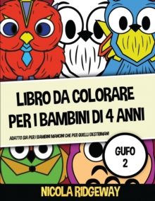 Image for Libro da colorare per i bambini di 4 anni (Gufo 2)