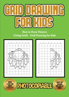 Image for How to Draw Flowers (Using Grid) - Grid Drawing for Kids