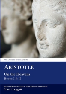 Image for Aristotle: On the Heavens I & II