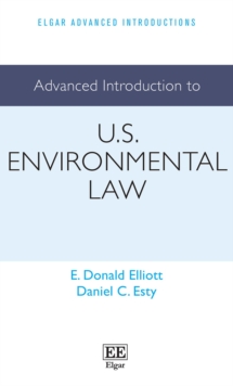 Image for Advanced introduction to U.S. environmental law