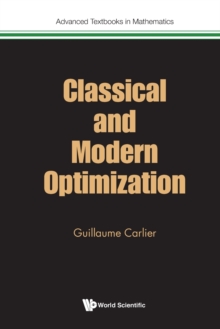 Image for Classical and modern optimization