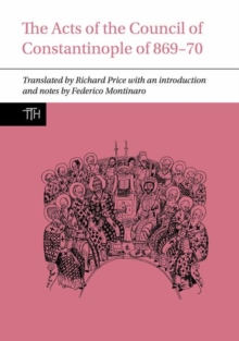 Acts of the Council of Constantinople of 869-70