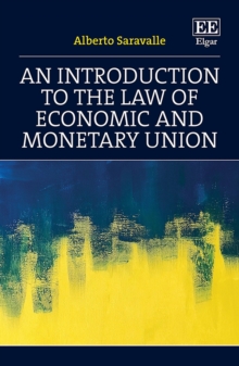 Image for An introduction to the law of economic and monetary union