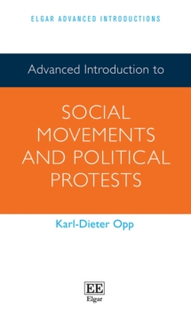 Image for Advanced introduction to social movements and political protests