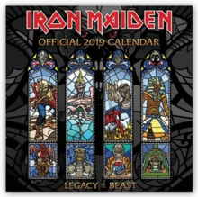 Iron Maiden 2024 A3 Wall Calendar