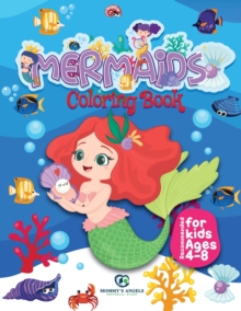 Image for Mermaid Coloring Book : 48 Beautiful Coloring Pages of the Magic World of Mermaids (One-Sided, Large Print, Recommended for Kids Ages 4-8)