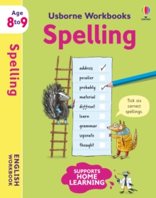 Image for Usborne Workbooks Spelling 8-9