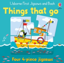 Image for Usborne First Jigsaws And Book: Things that go