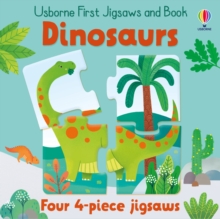 Image for Usborne First Jigsaws And Book: Dinosaurs