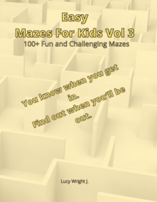 Image for Easy Mazes For Kids Vol 3
