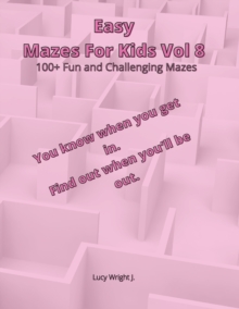 Image for Easy Mazes For Kids Vol 8