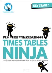 Image for Times Tables Ninja for KS1: Photocopiable Multiplication Worksheets That Support the National Curriculum
