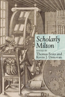 Image for Scholarly Milton