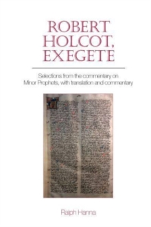Image for Robert Holcot, exegete