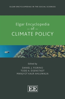 Image for Elgar encyclopedia of climate policy