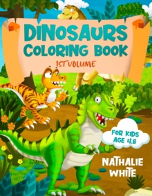 Image for Dinosaur Coloring Book for Kids Age 4- 8