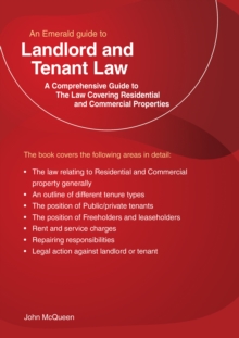 An Emerald Guide to Landlord and Tenant Law: The Law covering residential and commercial property (Revised Edition)