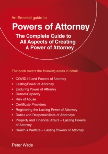 An Emerald Guide to Powers of Attorney: Revised Edition 2022