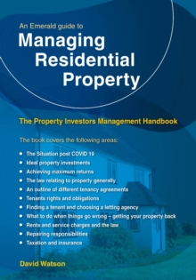 Image for The Property Investors Management Handbook: Managing Residential Property