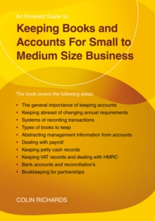 Image for Keeping Books and Accounts for Small to Medium Size Business