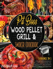 Image for Pit Boss Wood Pellet Grill & Smoker Cookbook for Family [3 Books in 1]