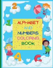 Image for Alphabet and Numbers Coloring Book