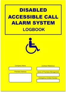 Image for Disabled Call Alarm System Logbook