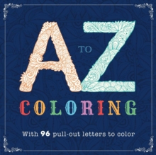 Image for A-Z Coloring : Adult Coloring Book