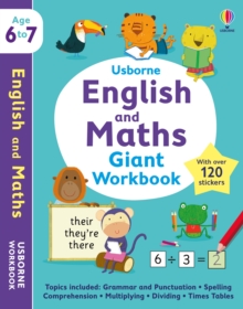 Image for Usborne English and Maths Giant Workbook 6-7