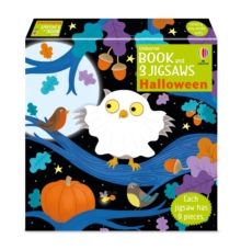 Image for Usborne Book and 3 Jigsaws: Halloween