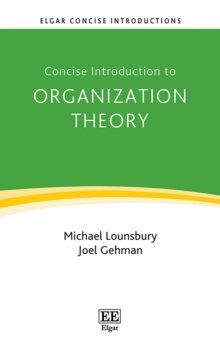 Image for Concise Introduction to Organization Theory