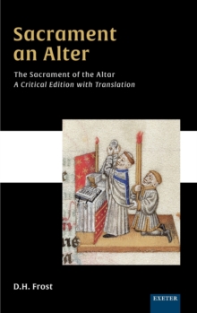 Image for Sacrament an Alter/The Sacrament of the Altar