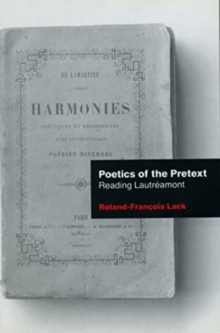 Image for Poetics of the Pretext